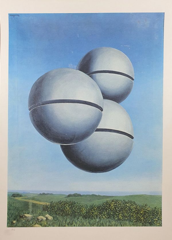 René MAGRITTE (1898-1967), d'Après.  La voix des airs (1990)