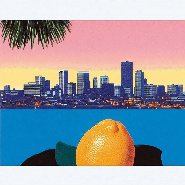 Richard PRINCE (Né en 1994)  Tropical City vibes,2023.