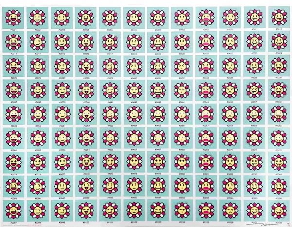 Takashi MURAKAMI (Né en 1962)  108 Earthly Temptations, 2022
