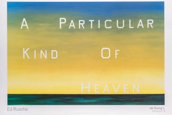 Ed RUSCHA (Né en 1937), D’Après.  A particular kind of heaven,1983.