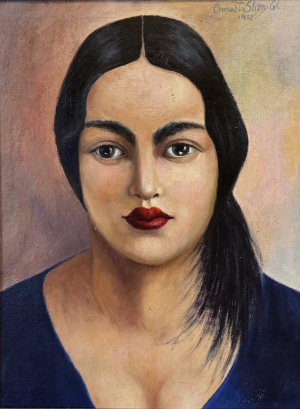 Amrita SHER-GIL (1913-1941) Ecole indienne.  Attribué à.