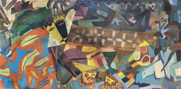 Alexandra EXTER (1882-1949)   Composition cubiste.