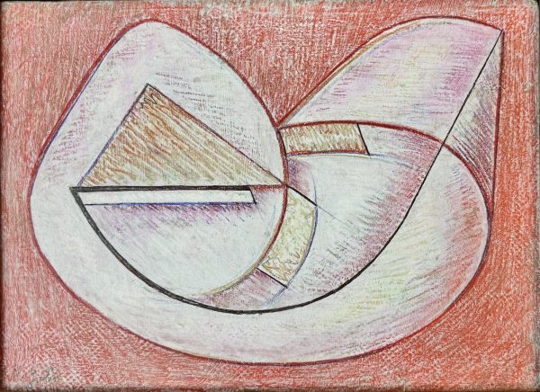 Naum GABO (1890-1977)   Composition abstraite, circa 1955.