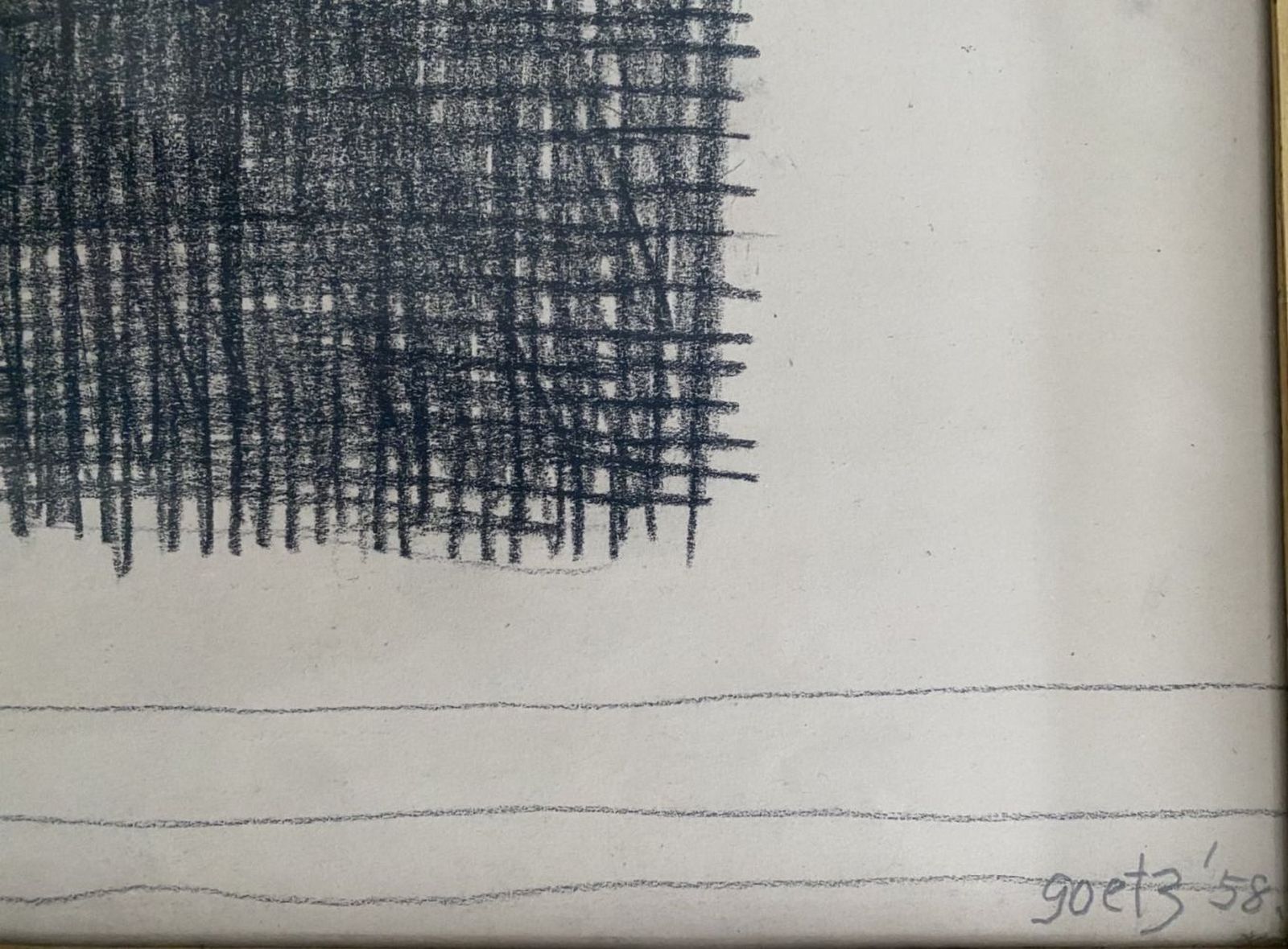 Henri GOETZ (1909-1989)- Grey Abstraction, 1958. - Image 5