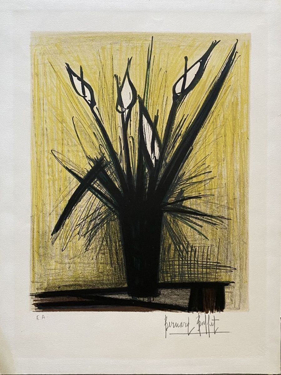 Bernard BUFFET (1928-1999) - Arums, 1966,