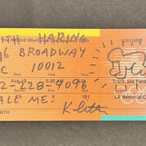 Keith HARING (1958-1990), Attribué à. Sans titre, 1984.