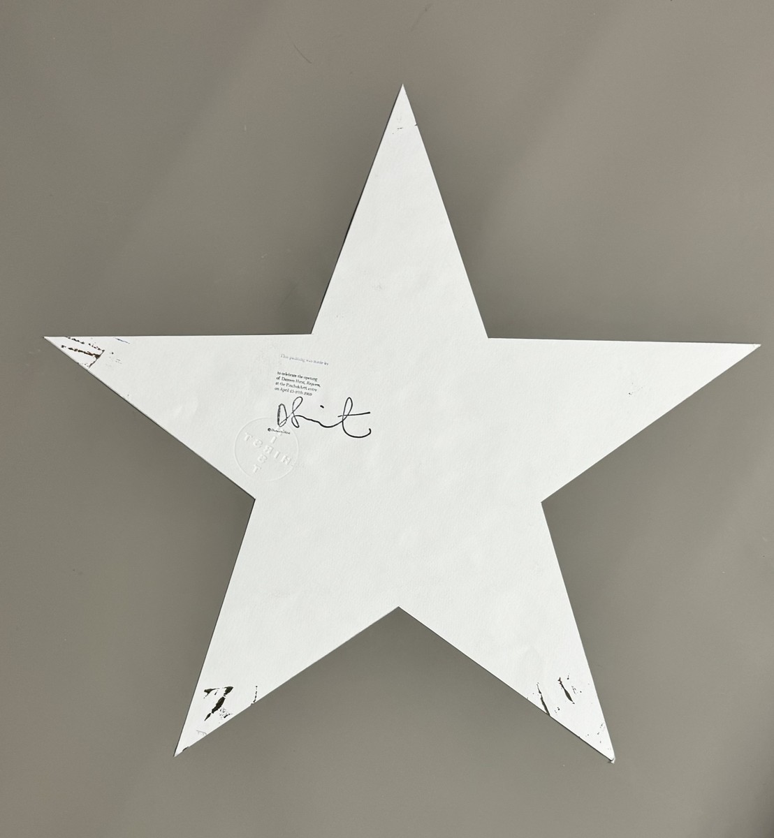 Damien HIRST (Né en 1965)Star.(SPIN PAINTING) - Image 2