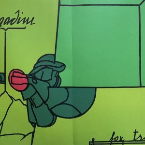 Valerio ADAMI (Né en 1935) - L'Engadine, 1973