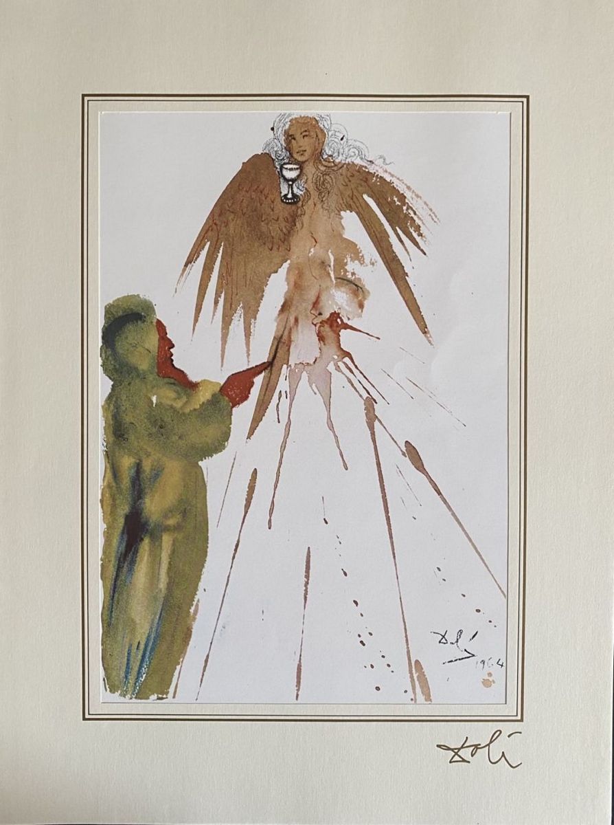 Salvador DALI (1904-1989), D'Après, (after) - The prophet Malachi complains about unclean offerings (Malachi 1:11), 1985