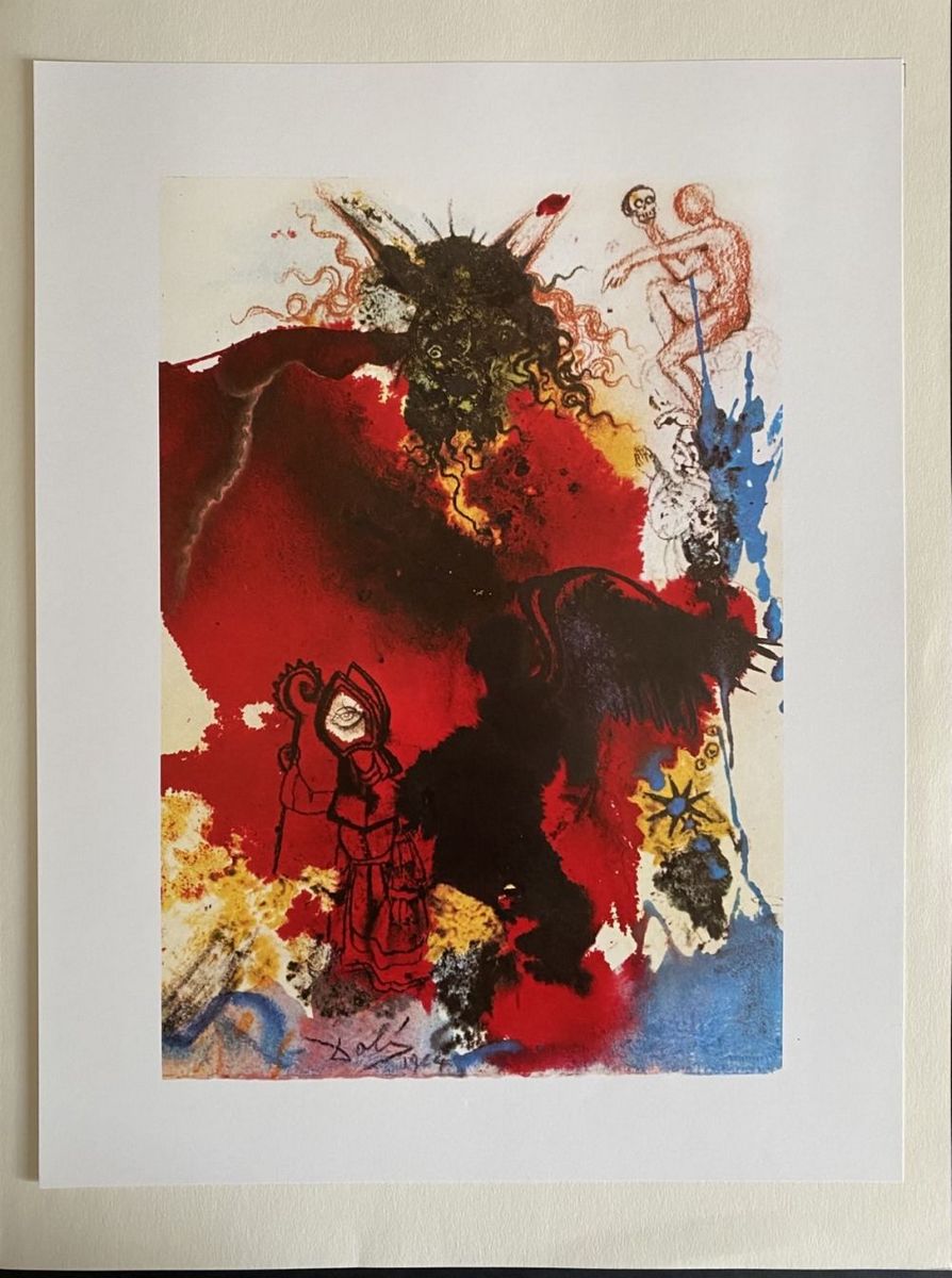 Salvador DALI (1904-1989), D'Après, (after) - The temptation of Christ in the wilderness (Matthew 4:1), 1985 - Image 2