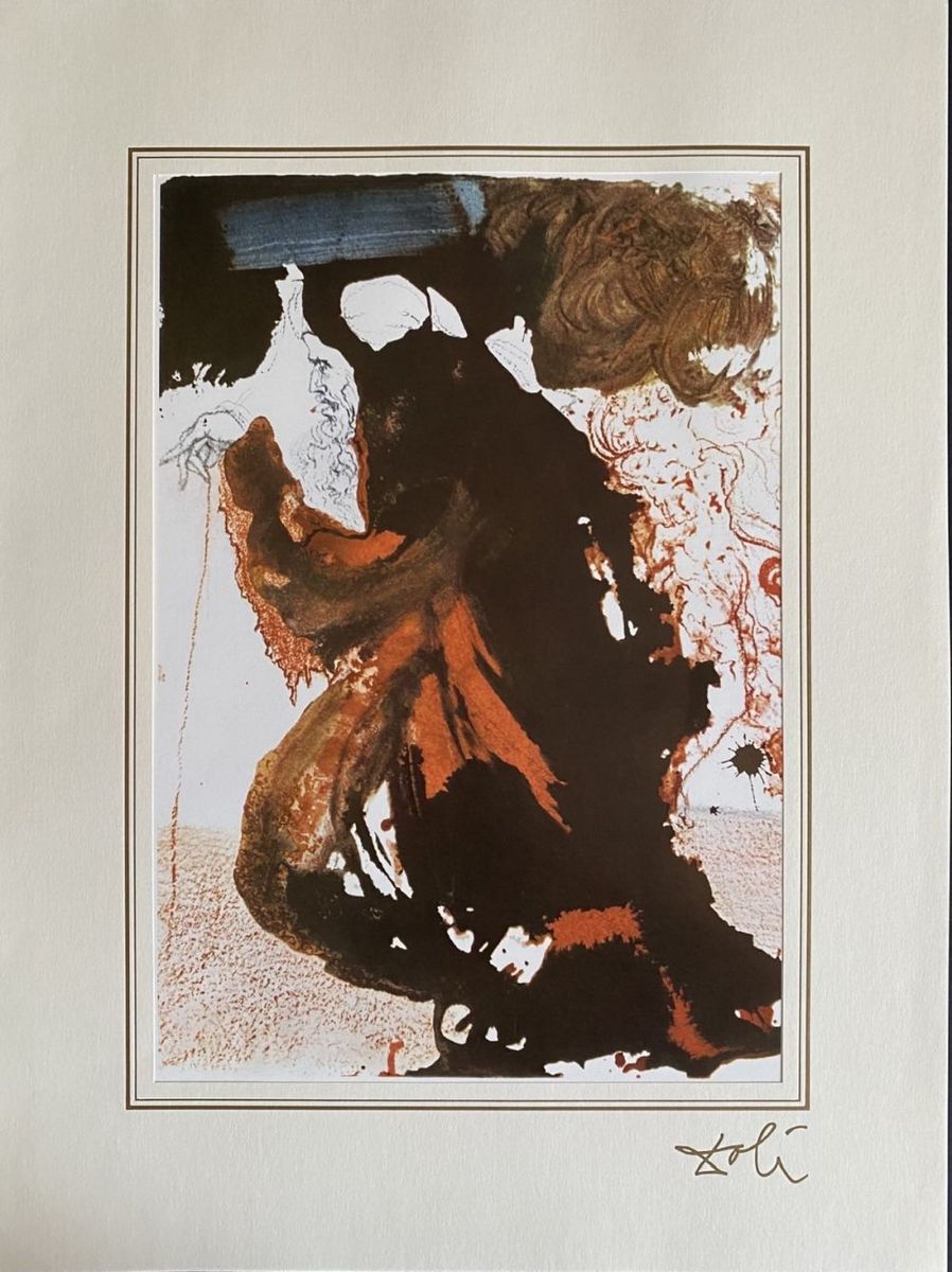 Salvador DALI (1904-1989), D'Après, (after) - Announcement of the Last Judgment (Zephaniah 1:14-17), 1985