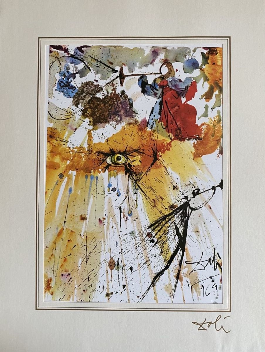 Salvador DALI (1904-1989), D'Après, (after) - The Day of the Lord (Joel 2:15,17), 1985