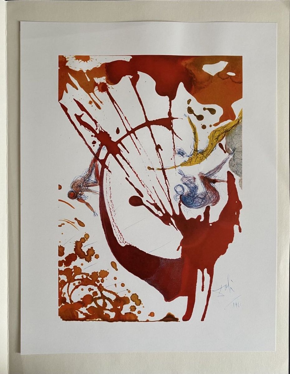 Salvador DALI (1904-1989), D'Après, (after) - The creation of man (Genesis 1:27), 1985 - Image 2