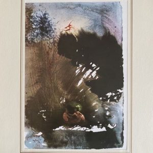 Salvador DALI (1904-1989), D'Après, (after)- Adam and Eve hide from God (Genesis 3:8), 1985