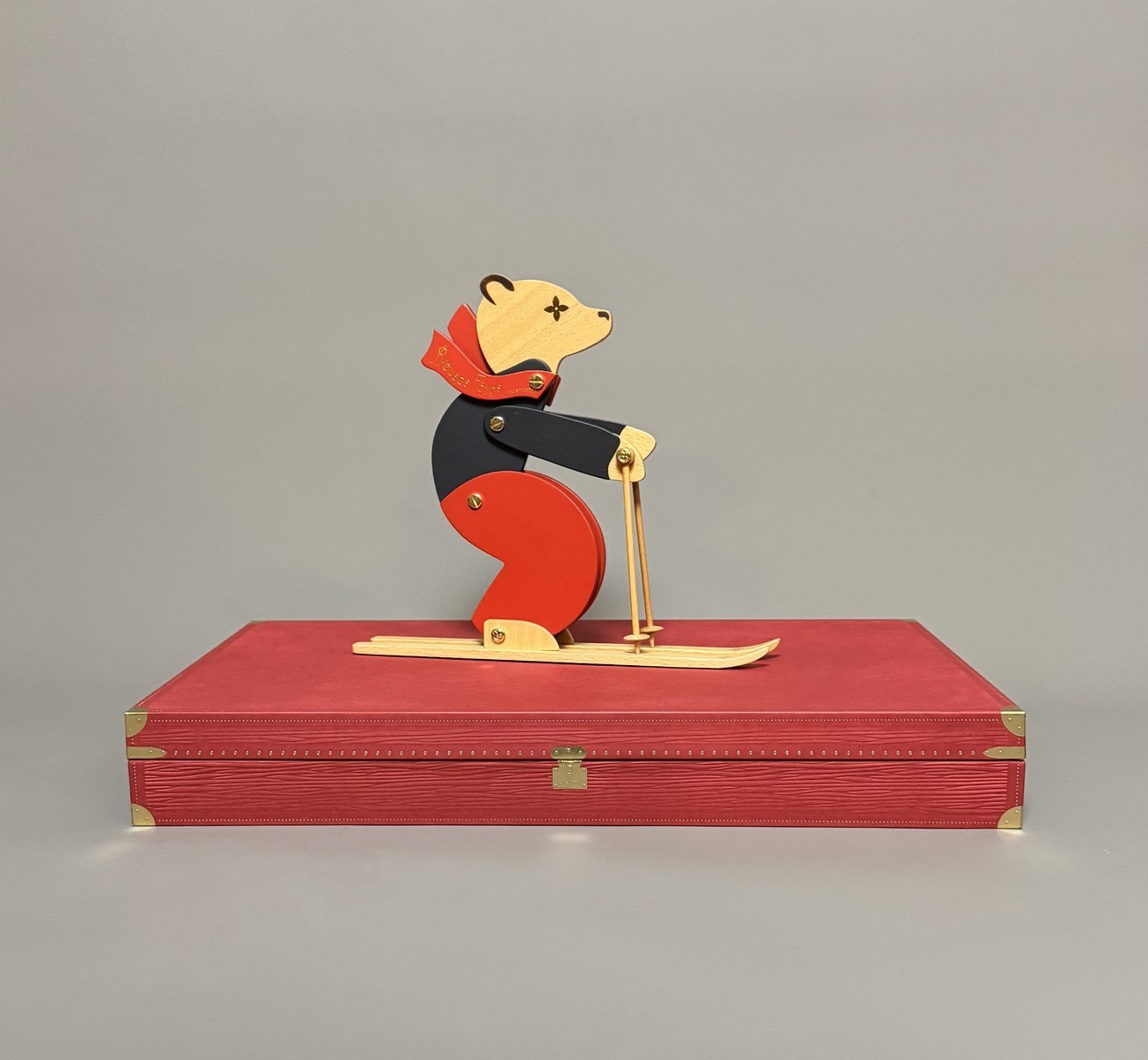 LOUIS VUITTON. « Ourson au ski ». – Image 2