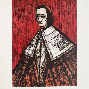 Bernard BUFFET (1928-1999) , D'Après (after)  - Le Cardinal de Richelieu, 1966