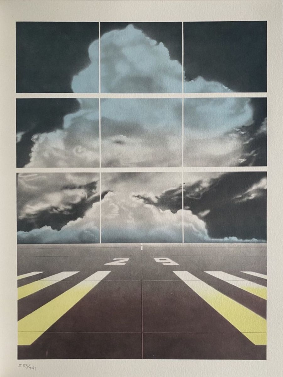 Peter KLASEN (Né en 1935) - Piste d'envol, 1978