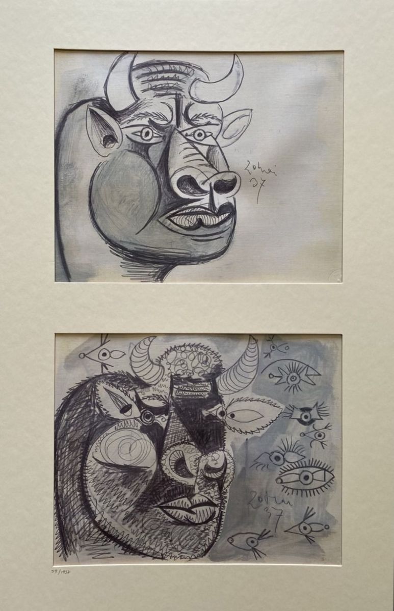 Pablo PICASSO (1881-1973), D'Après (after) - Guernica Study, 1990