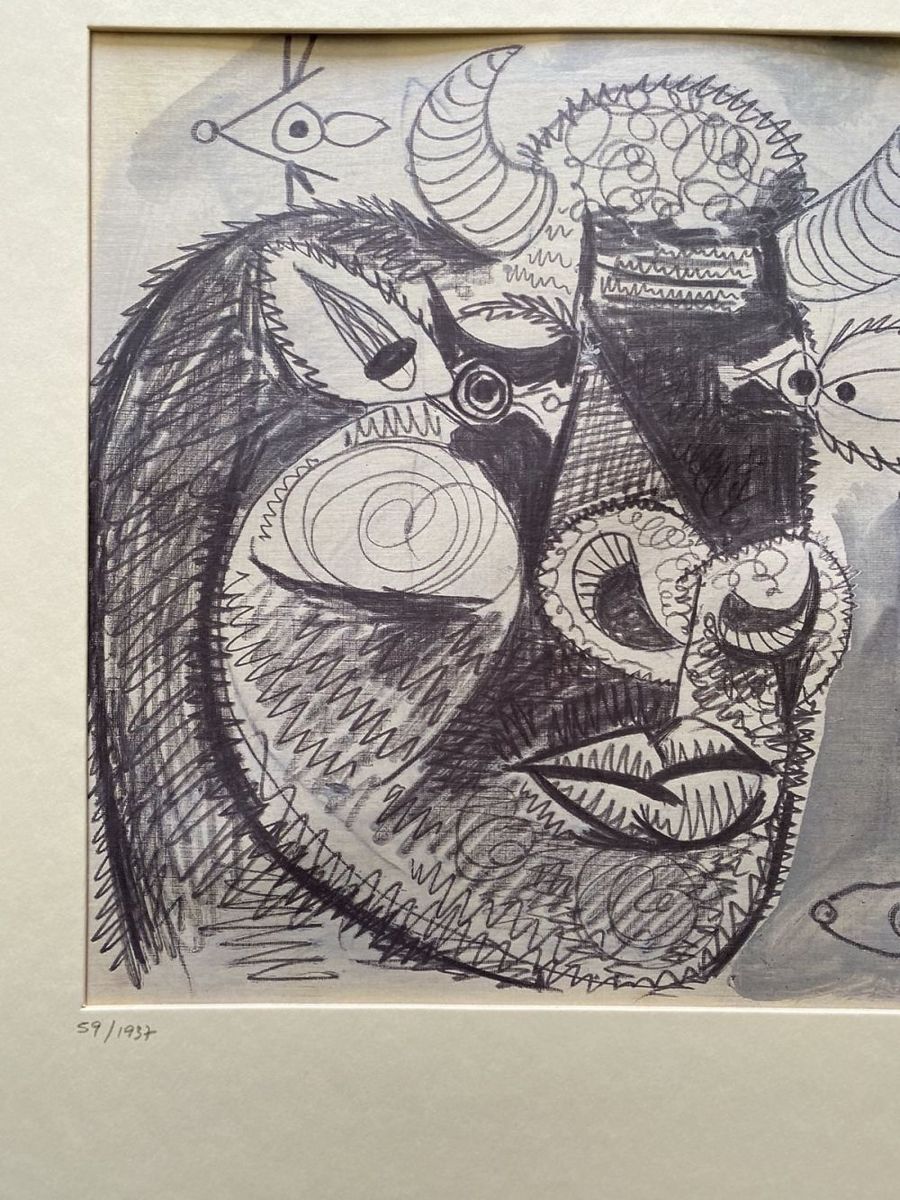 Pablo PICASSO (1881-1973), D'Après (after) - Guernica Study, 1990 – Image 3