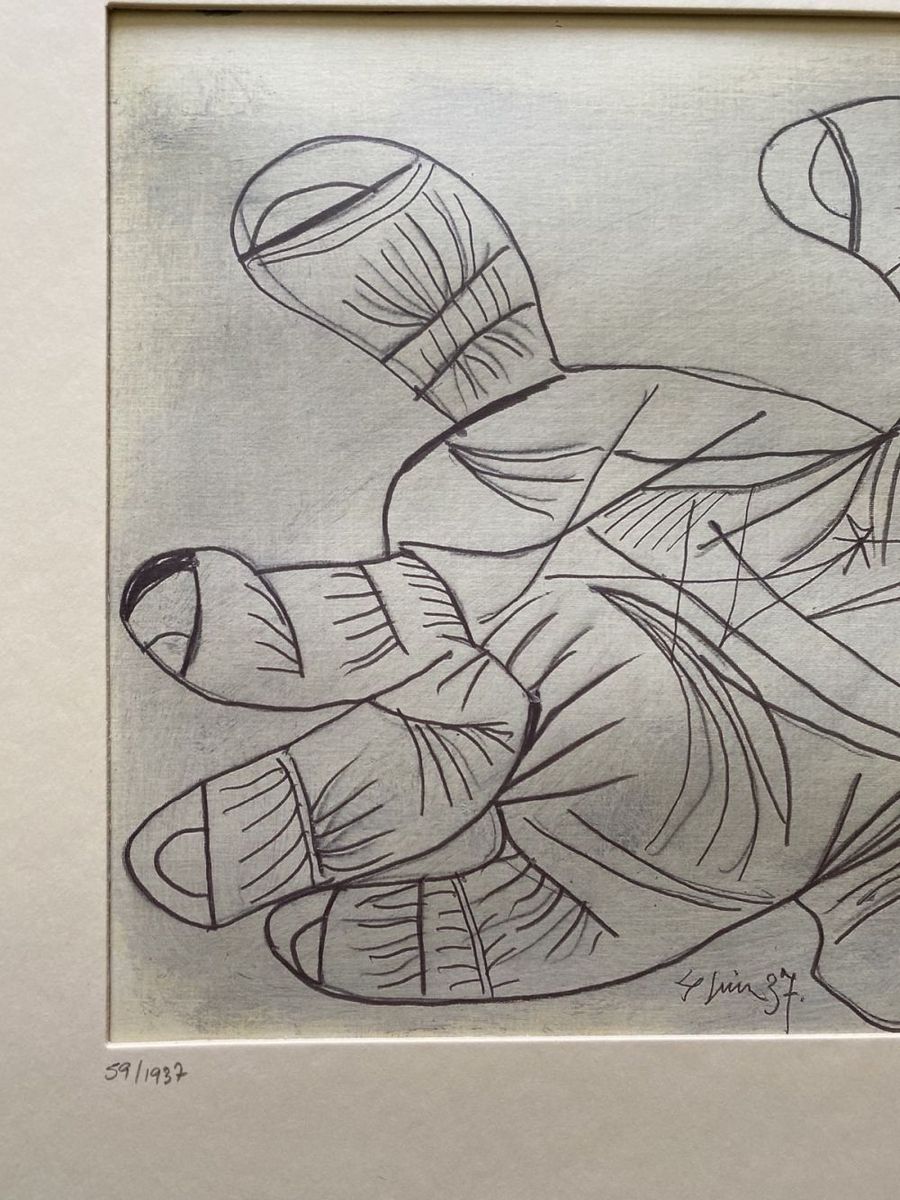 Pablo PICASSO (1881-1973), D'Après (after) - Guernica Study, 1990 – Image 3