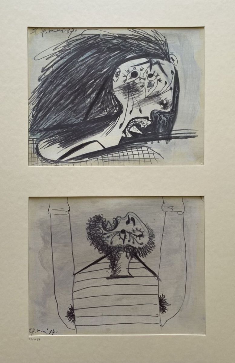 Pablo PICASSO (1881-1973), D'Après (after) - Guernica Study, 1990