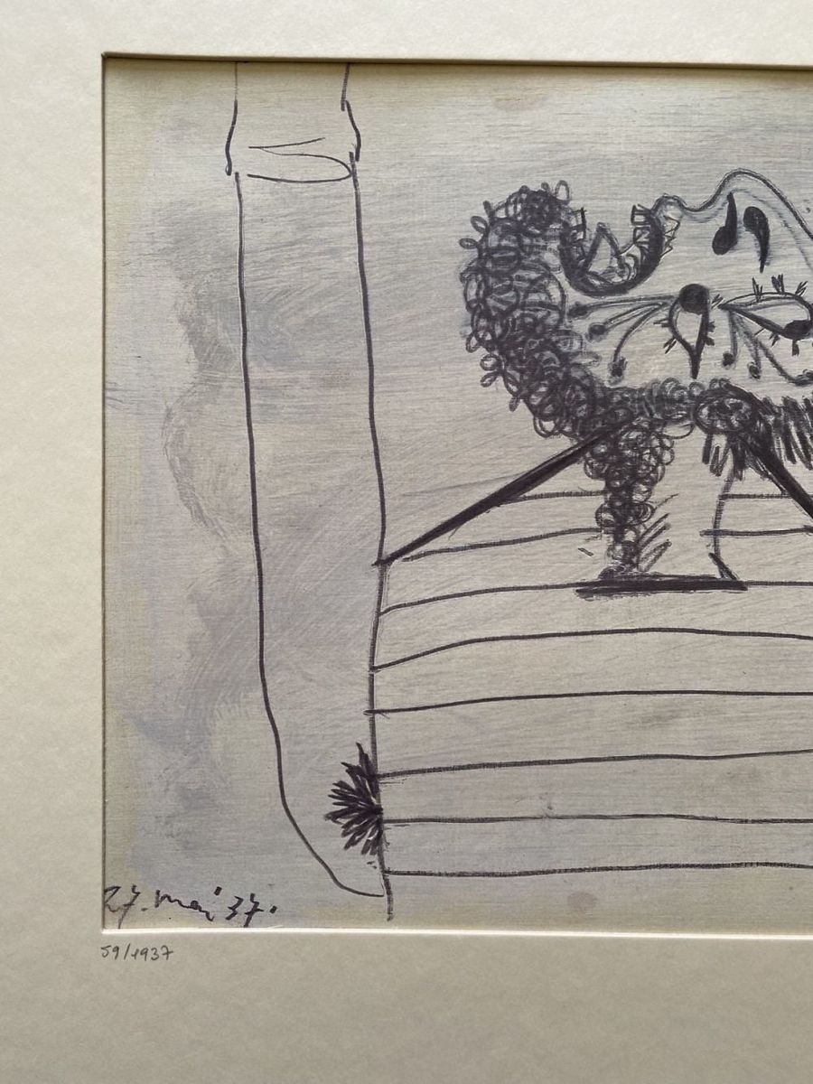 Pablo PICASSO (1881-1973), D'Après (after) - Guernica Study, 1990 – Image 3