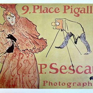 Henri de TOULOUSE-LAUTREC, D'Après (after) - P. Sescau, 1970
