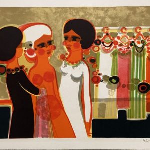 Frédéric MENGUY (1927-2007) - L'habillage, 1975