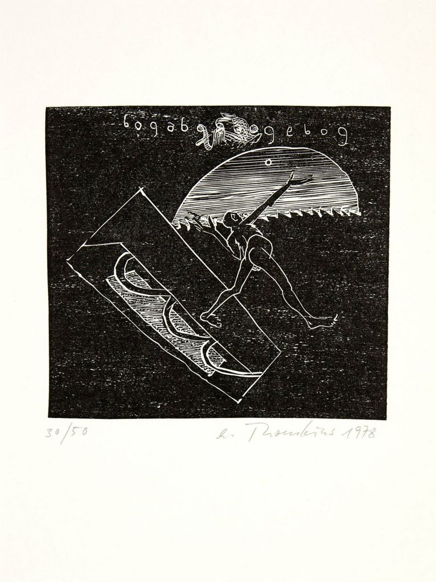 André THOMKIS (1930-1985) - Untitled, 1978