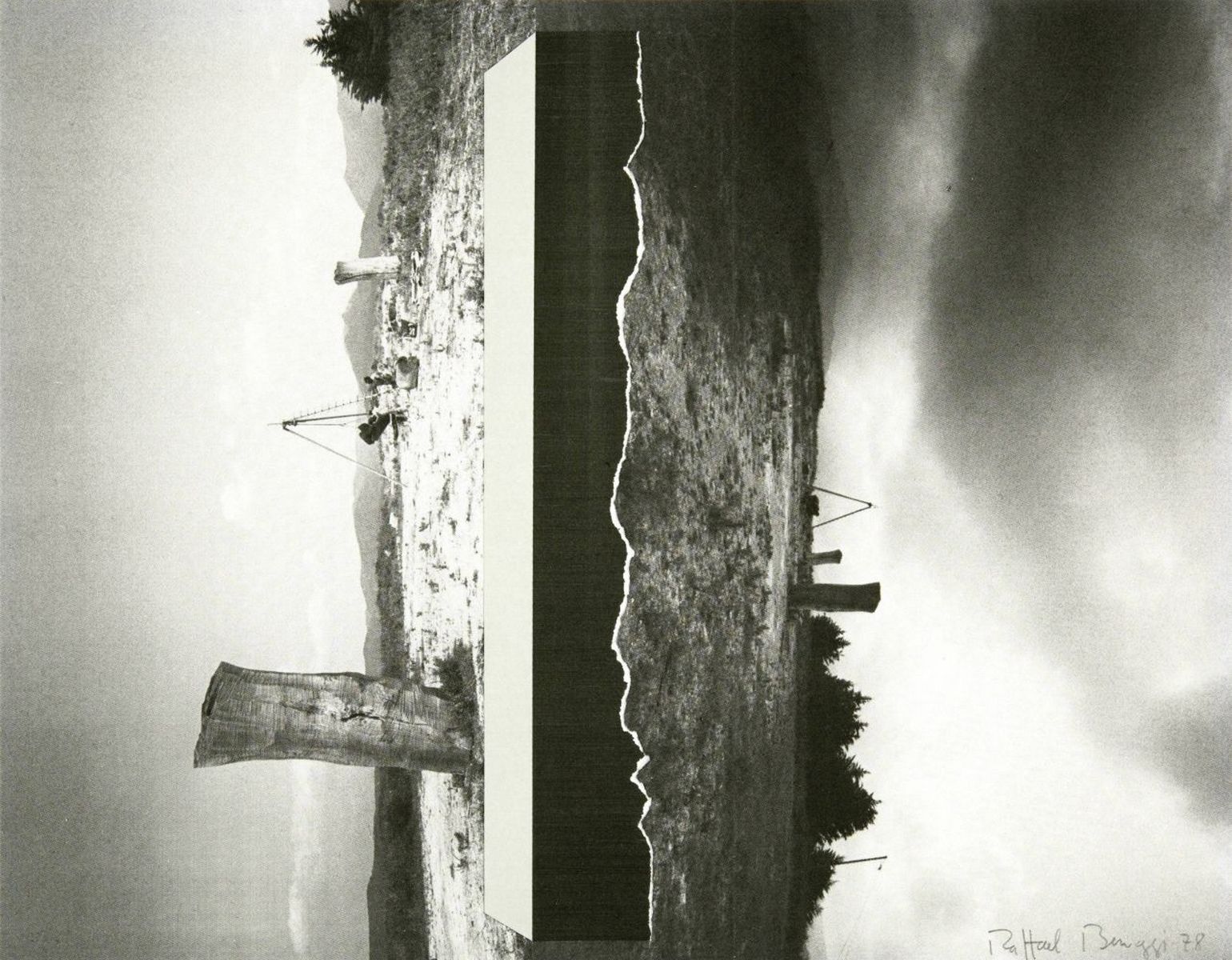 Raffael BENAZZI (Né en 1933)- Paysage, 1978.