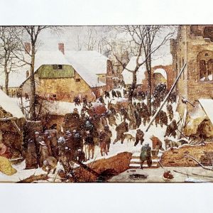 Pieter BRUEGEL L'ANCIEN, D'Après (after) - Die Anbetung der Könige im Schnee, 1976
