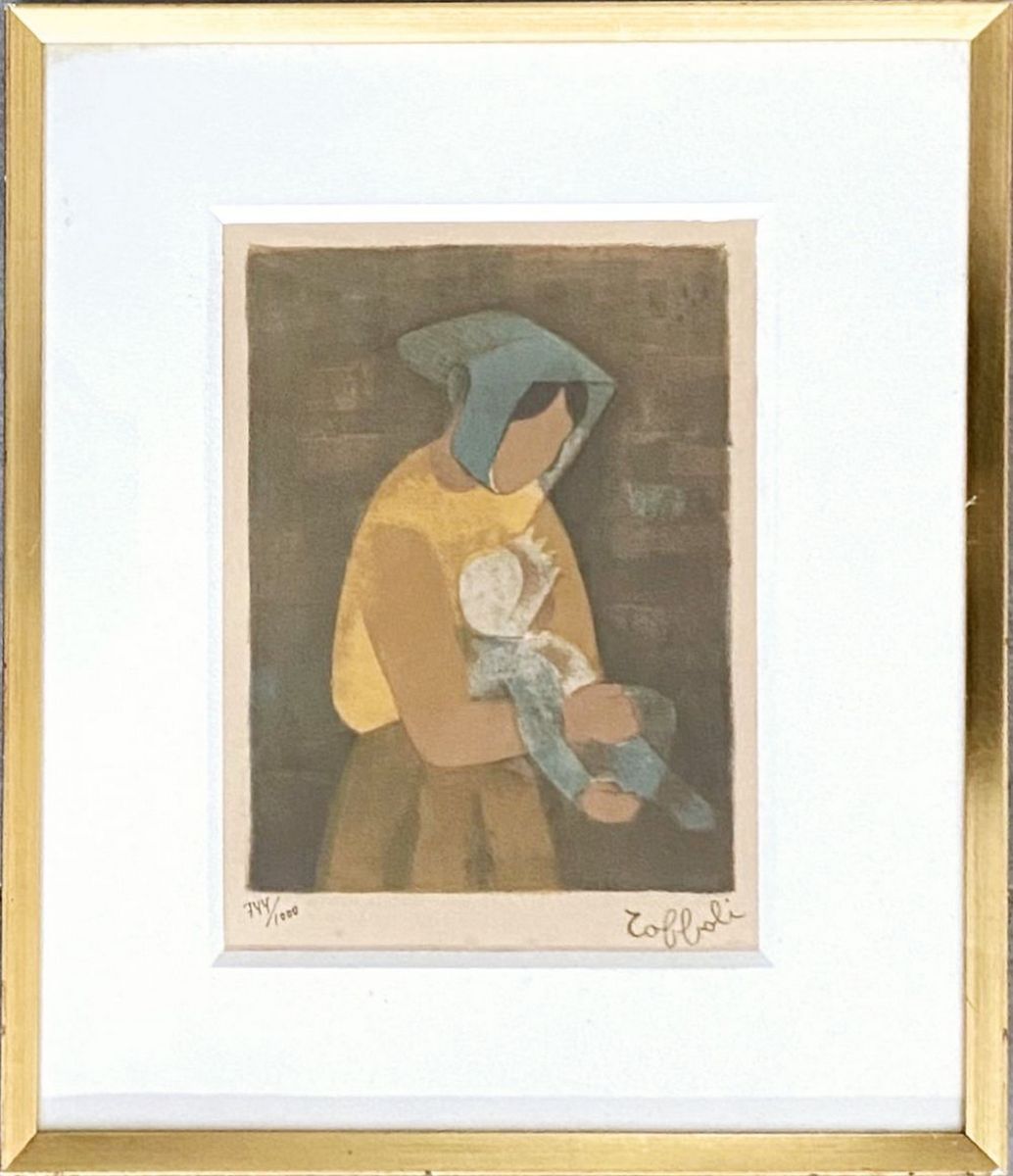 Louis TOFFOLI (1907-1999) - Maternité, 1972