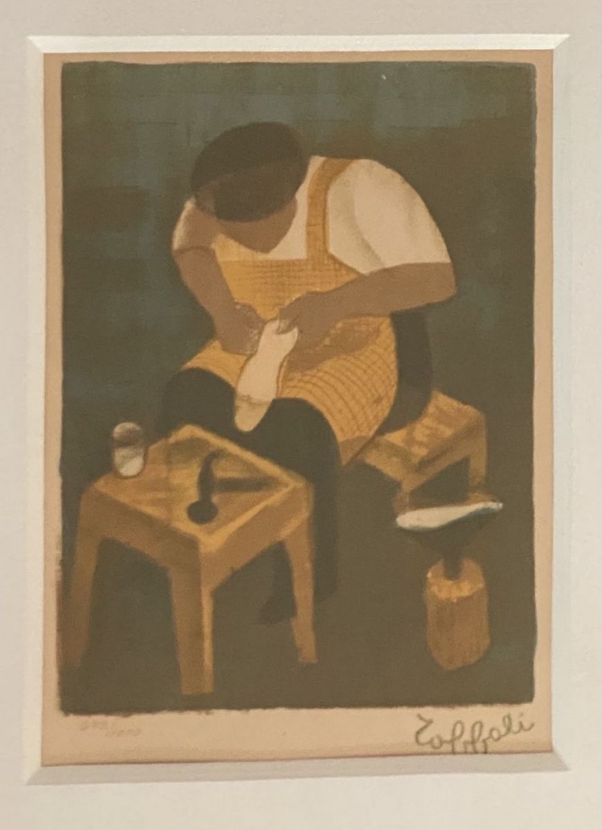 Louis TOFFOLI (1907-1999) - Le cordonnier, 1972. – Image 4