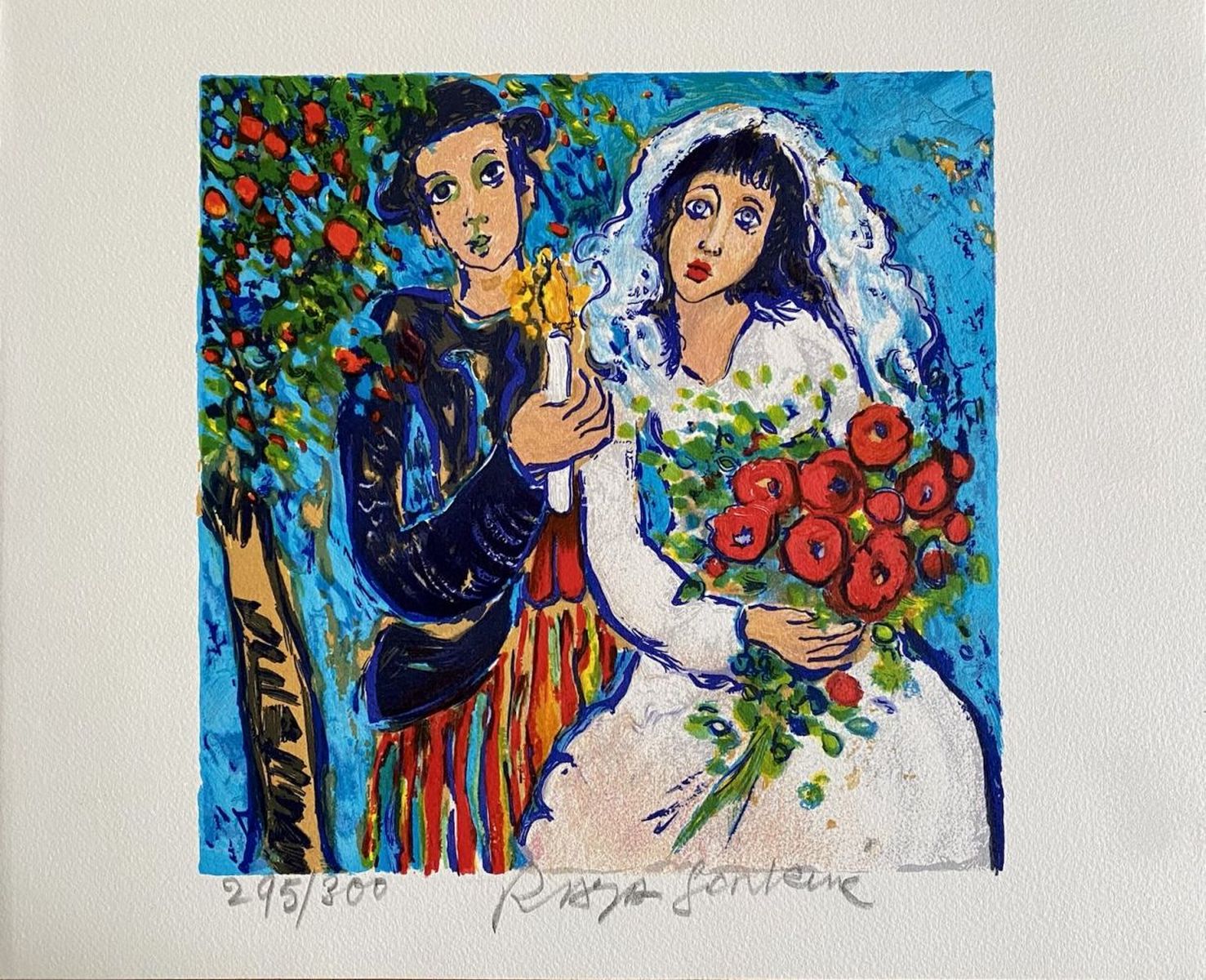 RAYA SORKINE (1936-2022) - Flamme du bonheur, 2009.