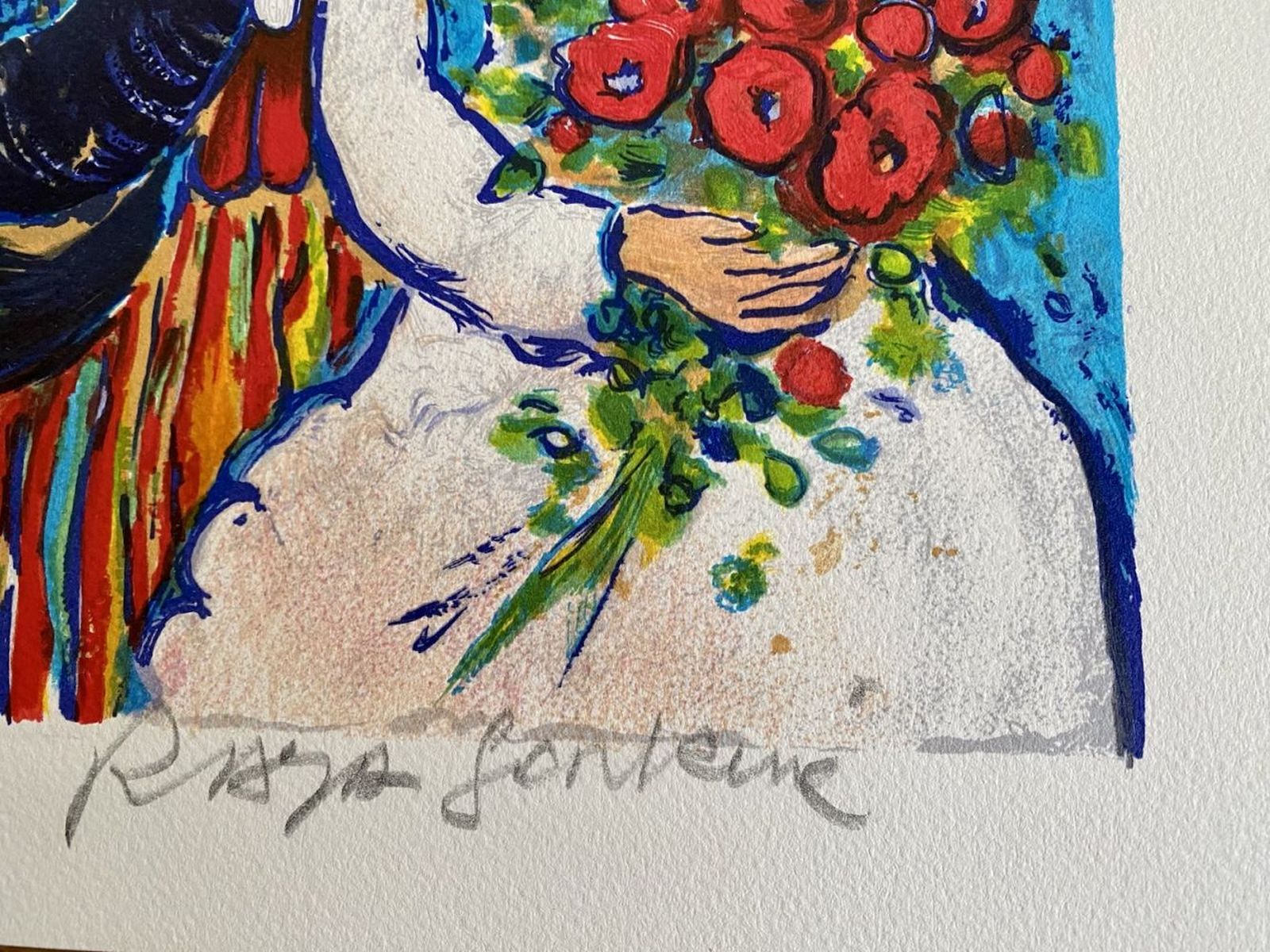 RAYA SORKINE (1936-2022) - Flamme du bonheur, 2009. - Image 3