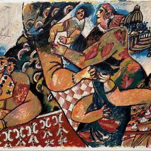 Théo TOBIASSE (1927-2012) - Où sont restés les rois de Babylone ?, 1992.