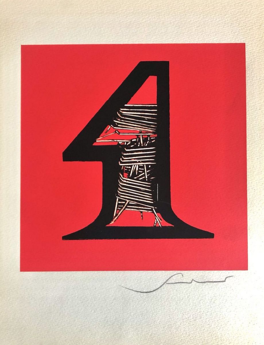 Emilio SCANAVINO (1922-1986) - Number 1, 1970.