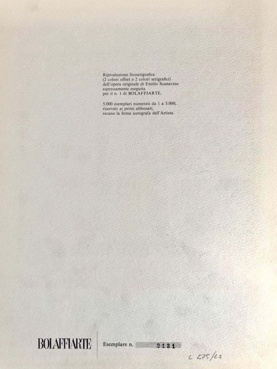 Emilio SCANAVINO (1922-1986) - Number 1, 1970. - Image 2