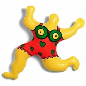 Niki de SAINT PHALLE (1930-2001).
« Nana jaune ».