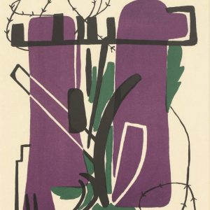 Giuseppe SANTOMASO (1907-1990) - Campo sbarrato (Barred field), 1950.