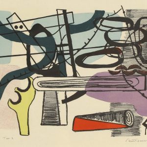 Giuseppe SANTOMASO (1907-1990)  - La corte del Remer (The Court of Remer), 1950