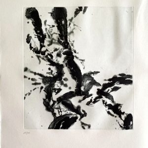 ZAO WOU-KI (1921-2013)  - L'évidence de la nuit II, 1991.