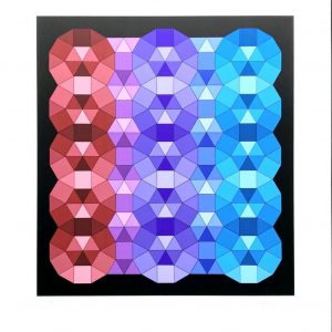 Victor VASARELY (1906-1997)- YKA, 1989.