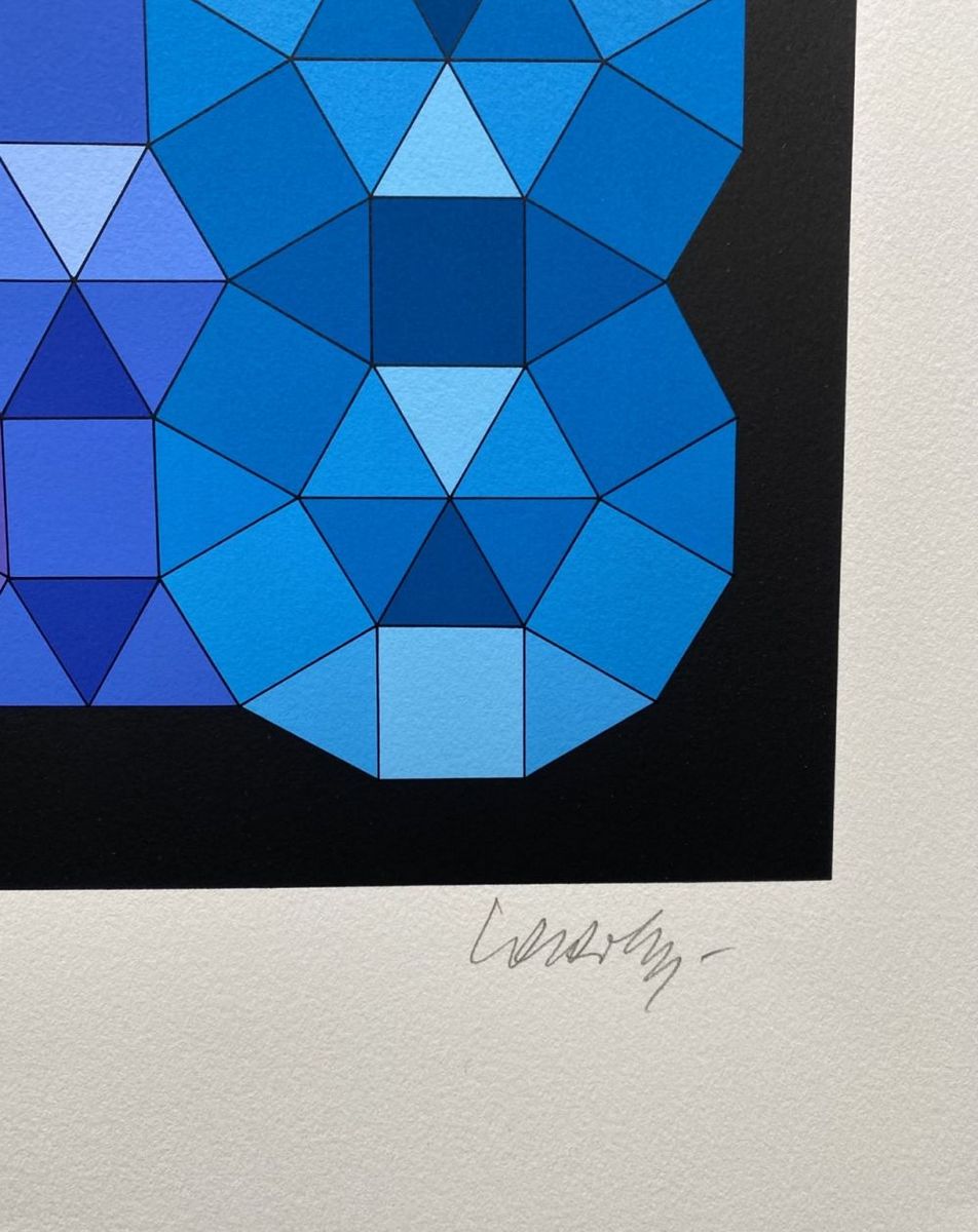 Victor VASARELY (1906-1997)- YKA, 1989. - Image 3