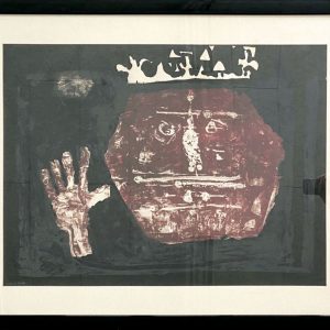 Antoni CLAVÉ (1913-2005) - Le main du roi (Le bonjour du roi), 1959.