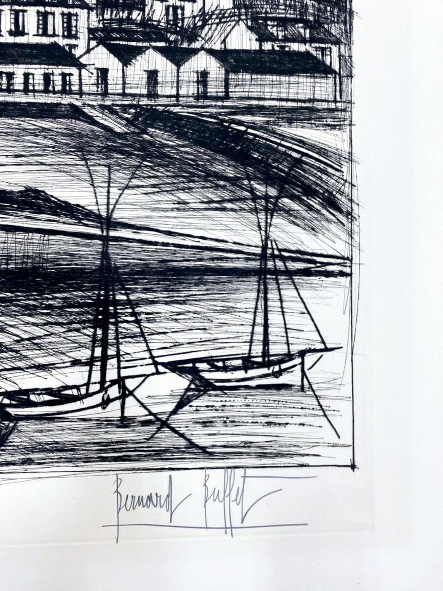 Bernard BUFFET (1928-1999) - La Tour Solidor (The Soldier Tower), 1971. - Image 3