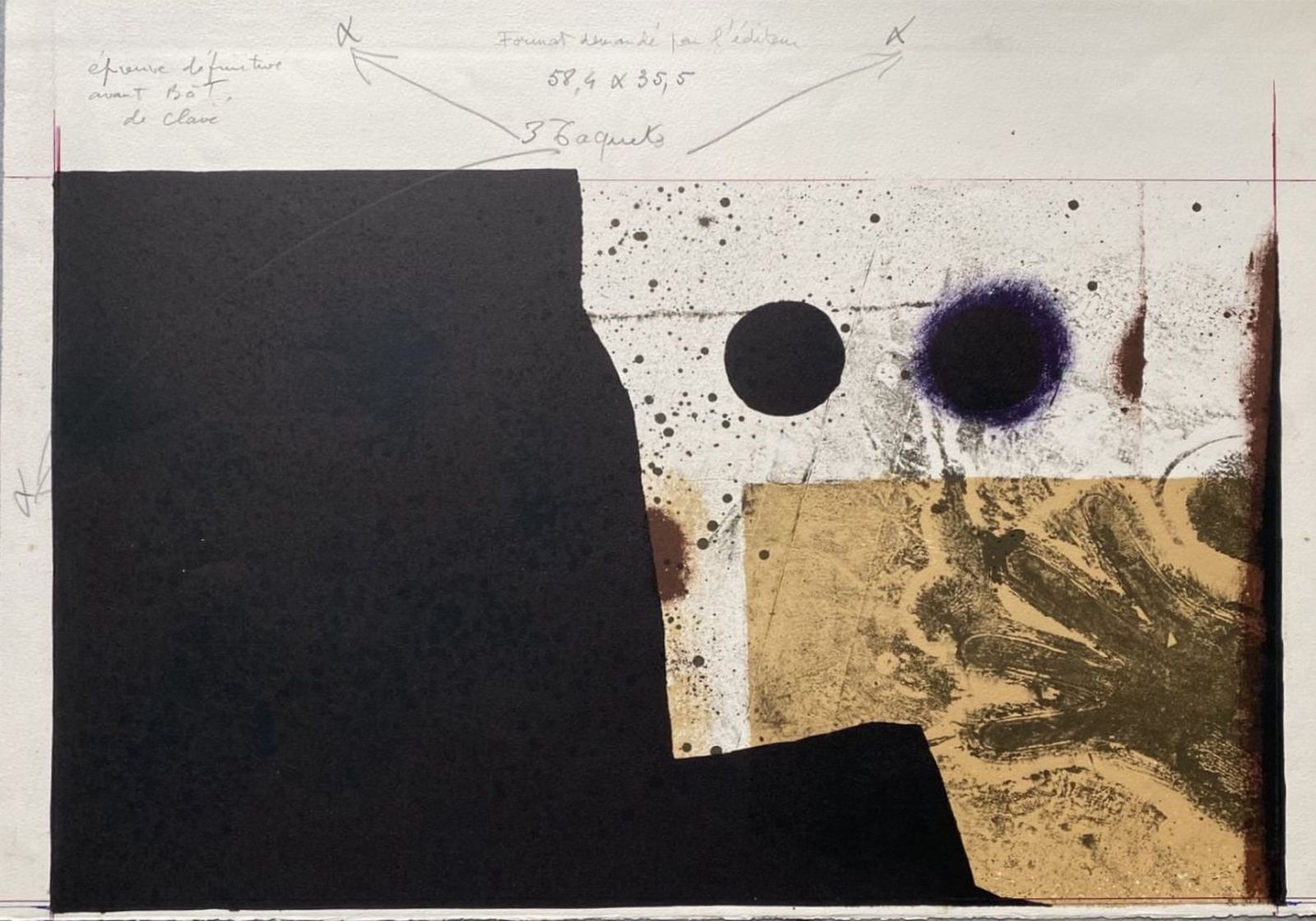 Antoni CLAVÉ (1913-2005) - Le Gant, 1975 (Collector's set of 4 lithographs). – Image 4