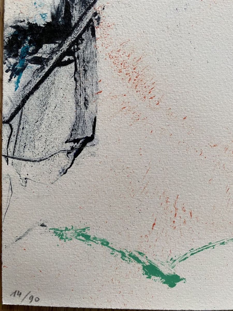 KIM EN JOONG (Né en 1940) - Composition abstraite. - Image 2