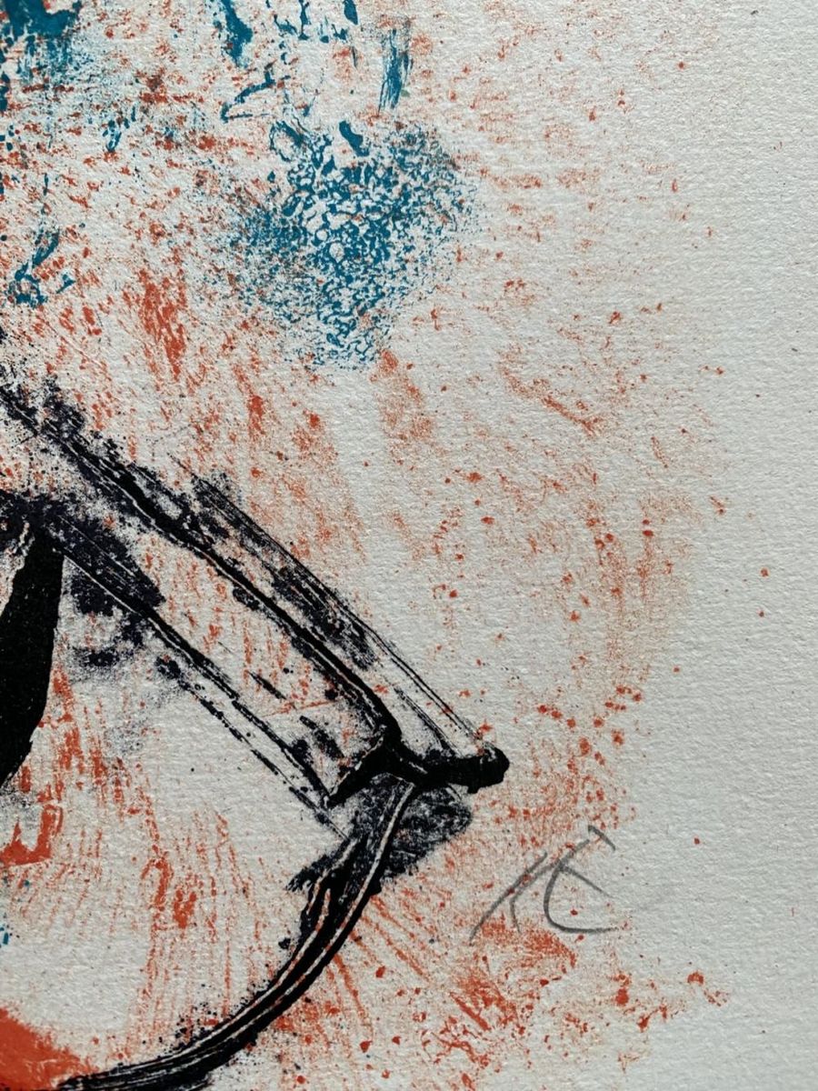 KIM EN JOONG (Né en 1940) - Composition abstraite. - Image 3