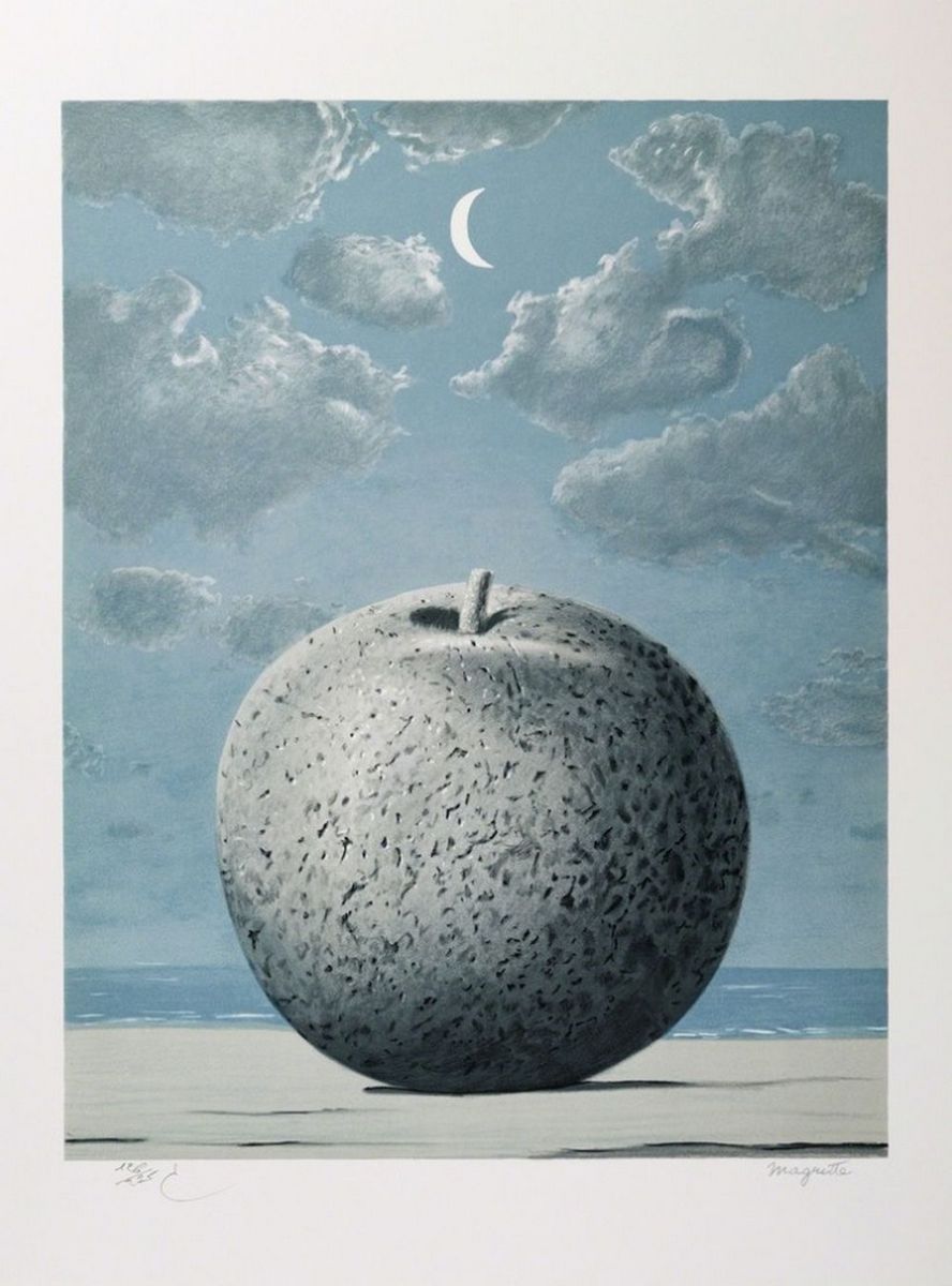 René MAGRITTE (1898-1967) - Souvenir de Voyage MM (Memory of a Journey).